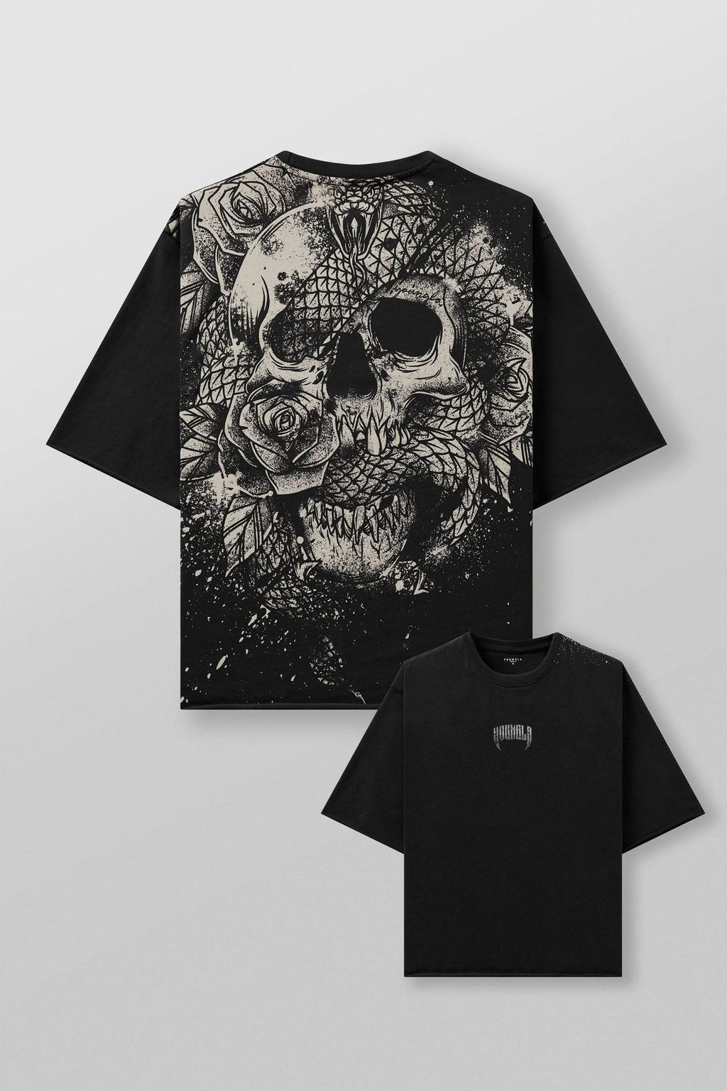Mens Cotton Oversized T-shirt Casual Wear