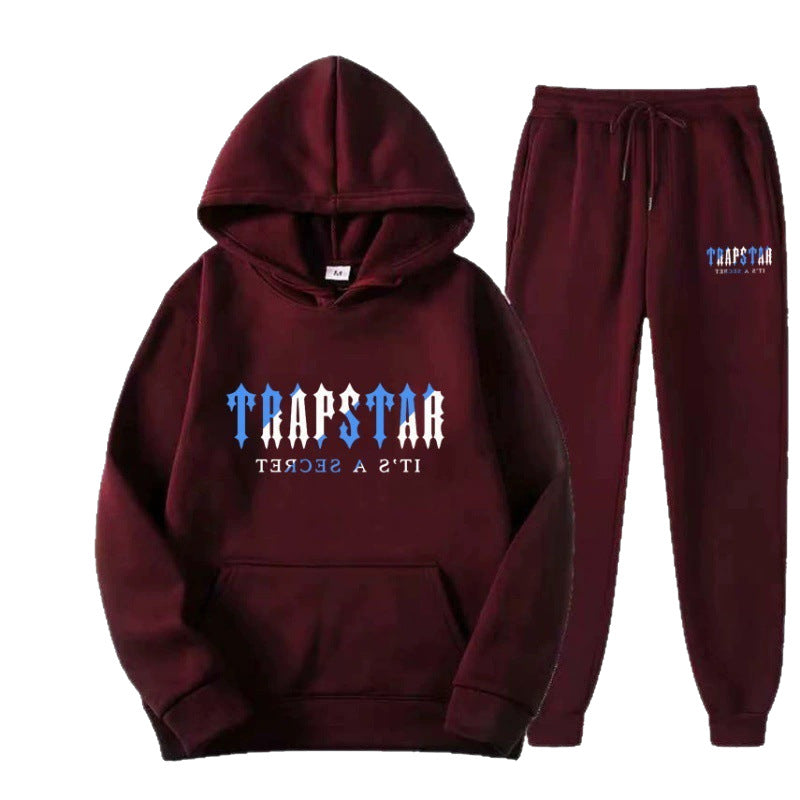 Streetwear printed men's sportswear hoodie