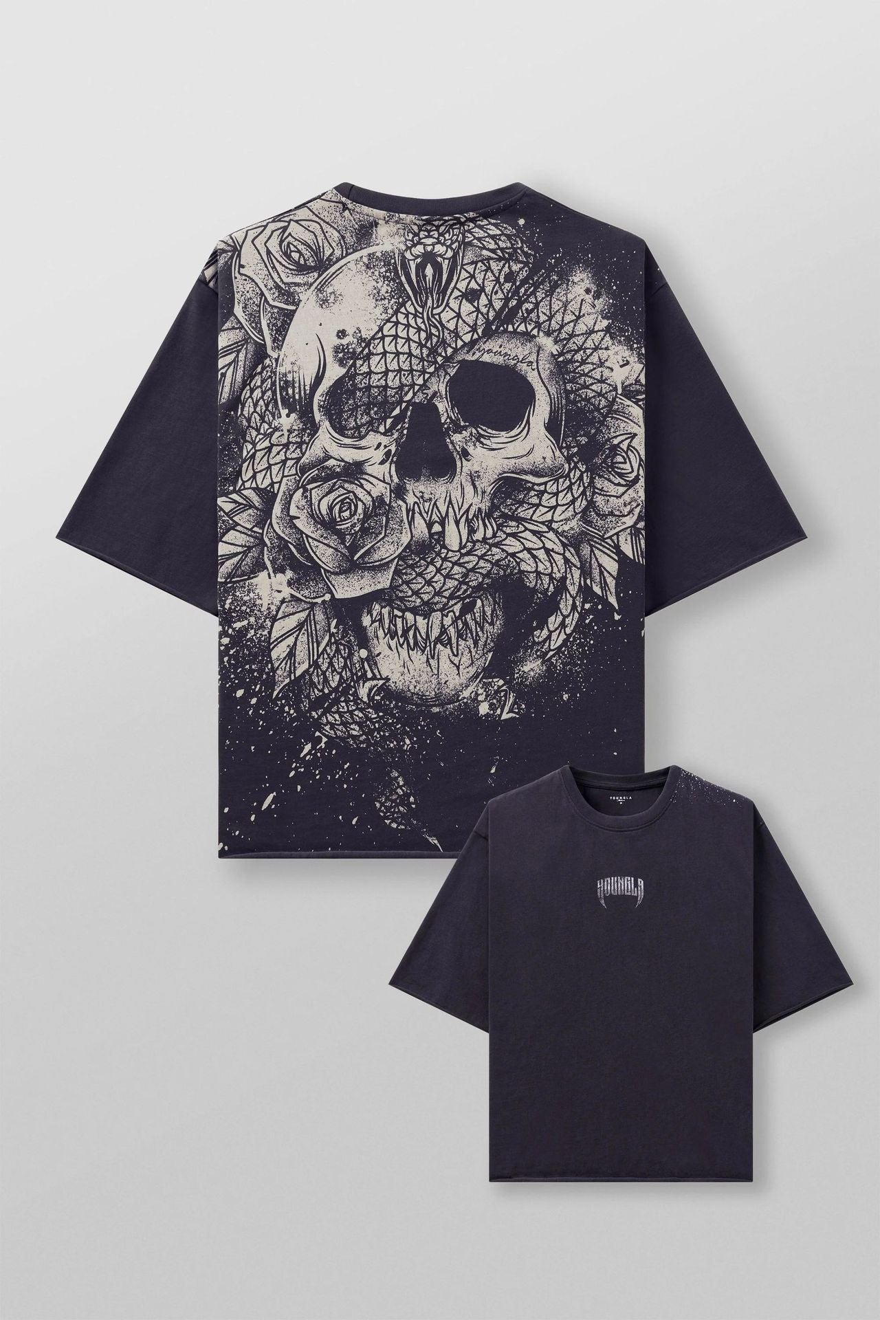 Mens Cotton Oversized T-shirt Casual Wear