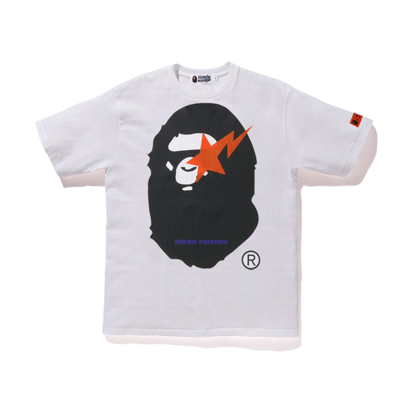 Cartoon Printed T-Shirt for Men and Women, Half-Sleeved Short T-Shirt