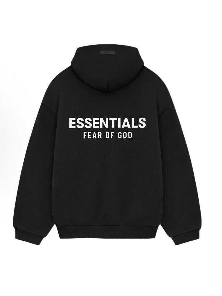 Essentials Fleece-lined hooded sweatshirt