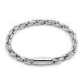 Geometric Magnetic Clasp Stainless Steel Bracelet