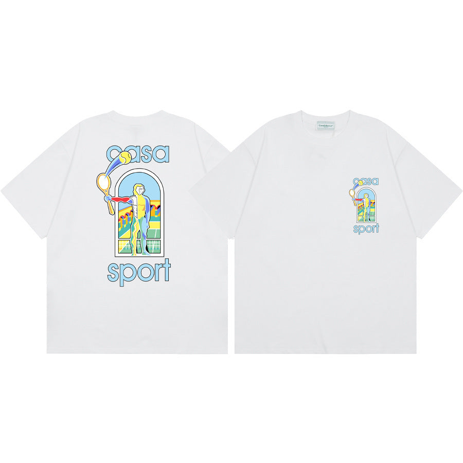 Loose short-sleeved T-shirts