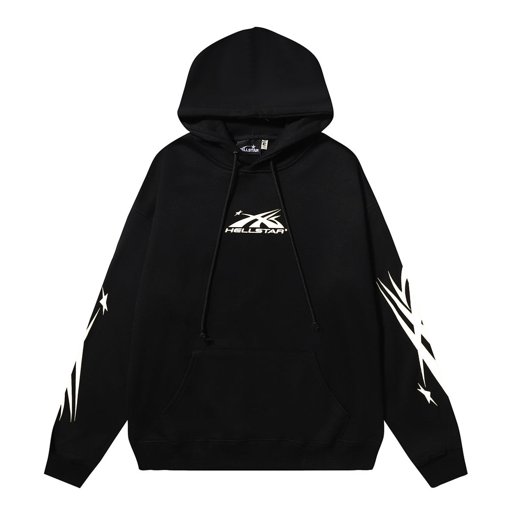 Retro Cotton Hooded Sweatshirt for Men and Women