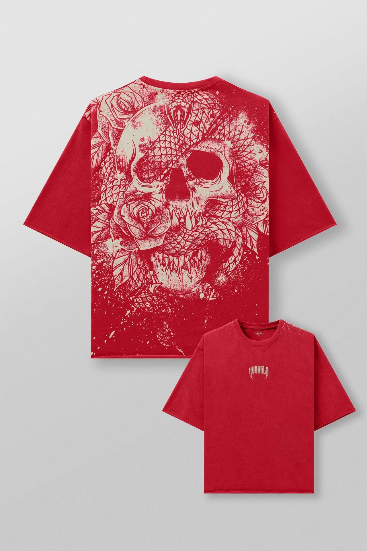 Mens Cotton Oversized T-shirt Casual Wear