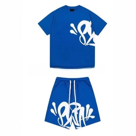 Loose Pants Sweatshirt Set