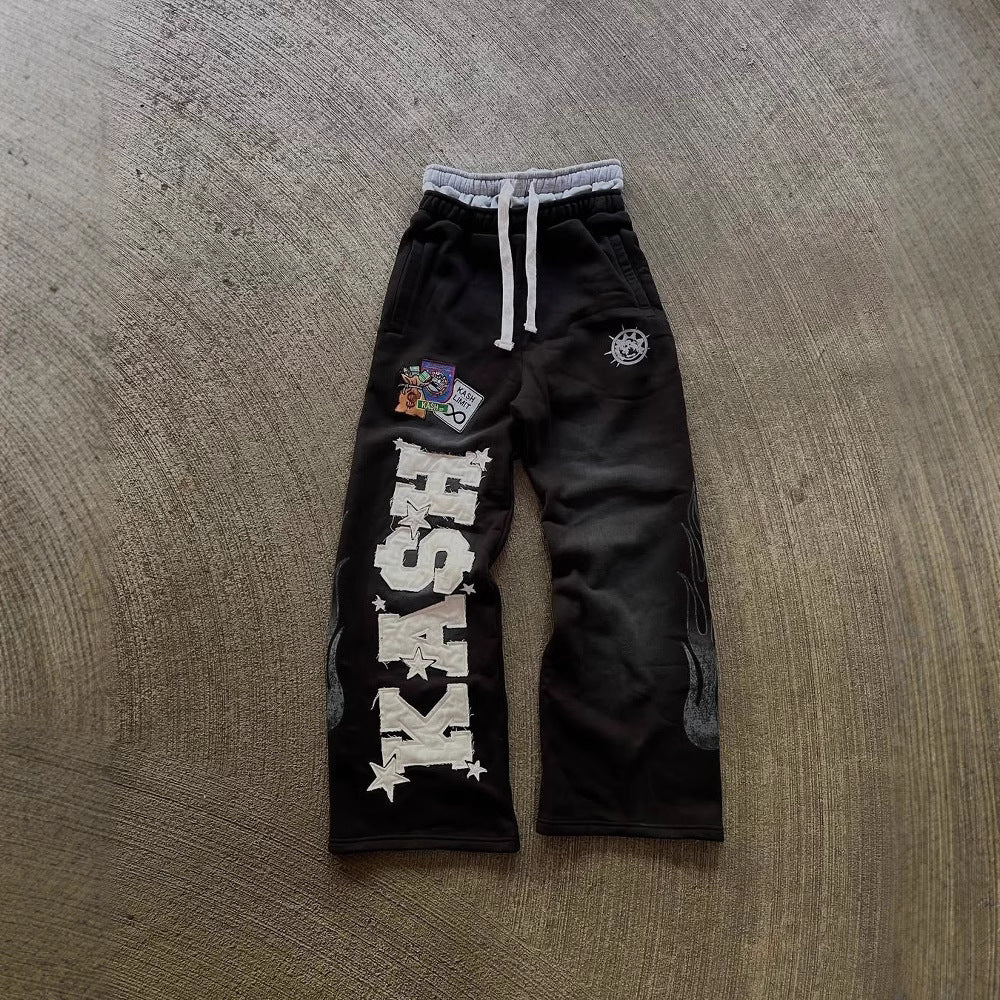 Casual Straight Leg Pants