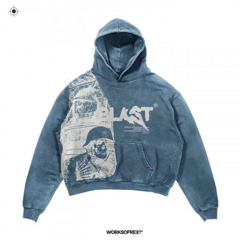 Retro Oversized Hoodie