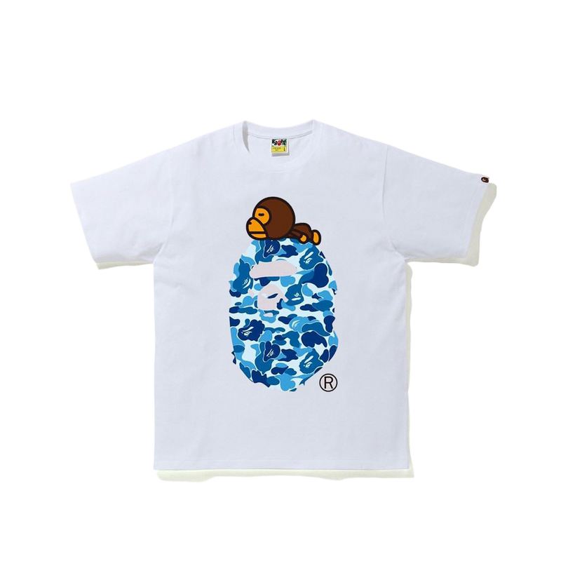 Cartoon Printed T-Shirt for Men and Women, Half-Sleeved Short T-Shirt